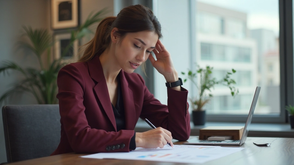 Предпринимательница планирует развитие бизнеса с стратегическим видением